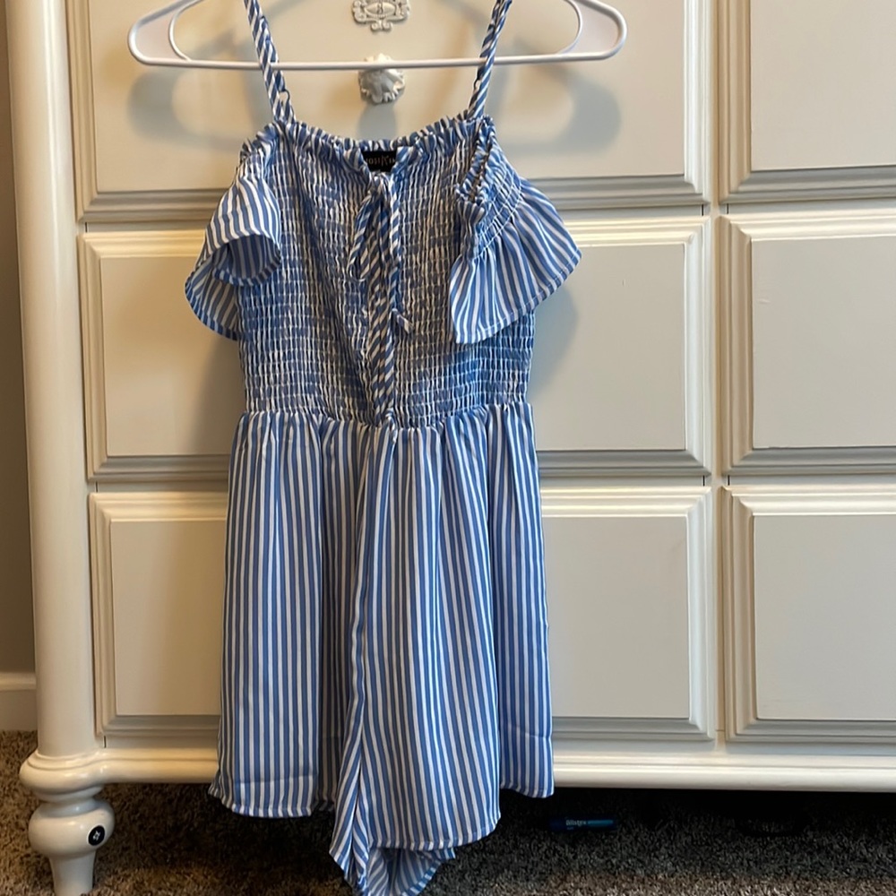 Woman’s Off The Shoulder Romper